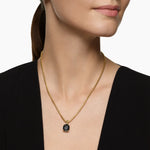 Marbella Pendant 18K Yellow Gold with Black Onyx, 12mm