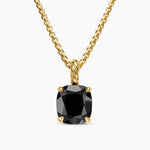 Marbella Pendant 18K Yellow Gold with Black Onyx, 12mm