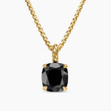 Marbella Pendant 18K Yellow Gold with Black Onyx, 12mm