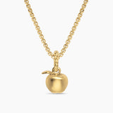 PETITE APPLE AMULET 18K Yellow Gold, 10mm