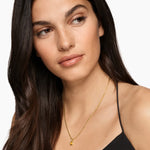 MINI CUSHION CUT AMULET 18K Yellow Gold with Citrine, 5.5mm