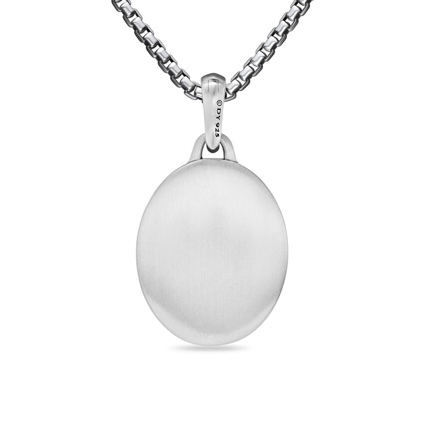 Mary Amulet in Sterling Silver, 20mm