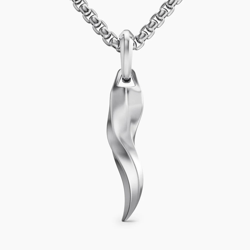 CORNICELLO AMULET Sterling Silver, 30.6mm