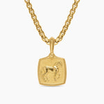 Petrvs® Horse Amulet 18K Yellow Gold, 15.8mm