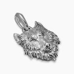 PETRVS® WOLF AMULET Sterling Silver, 26mm