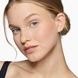 Sculpted Cable Micro Huggie Hoop Earrings in 18K Yellow Gold, 10.7mm
