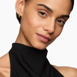 Sculpted Cable Hoop Earrings in 18K Yellow Gold, 14.4mm