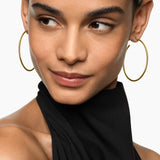CABLESPIRA® HOOP EARRINGS 18K Yellow Gold, 42.3mm