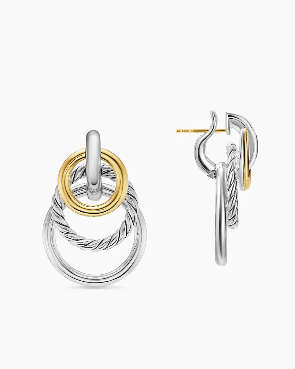 DY Mercer® Triple Ring Drop Earrings