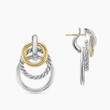DY Mercer® Triple Ring Drop Earrings
