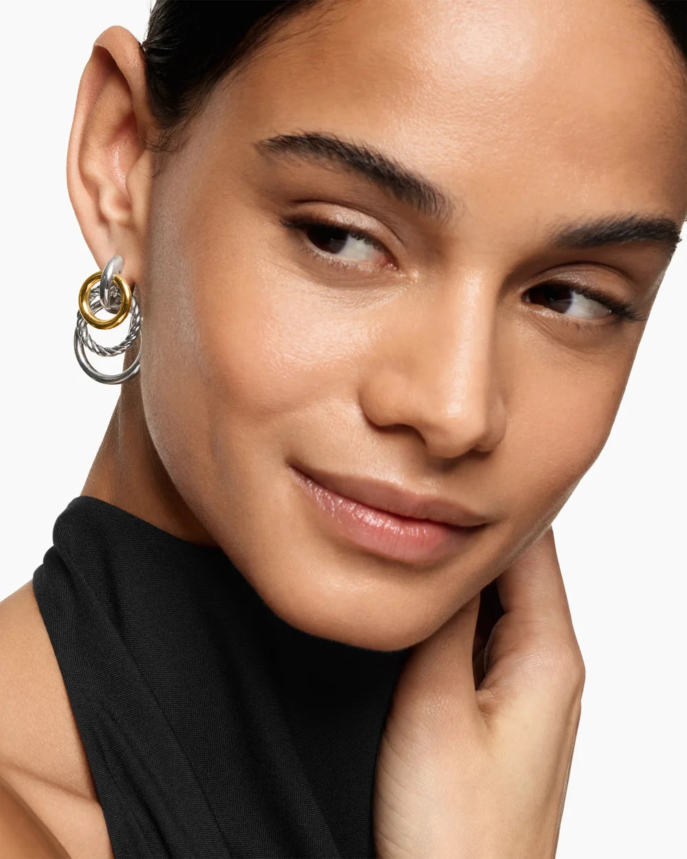DY Mercer® Triple Ring Drop Earrings
