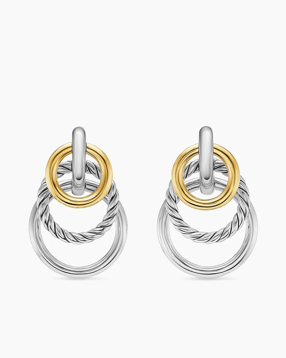DY Mercer® Triple Ring Drop Earrings