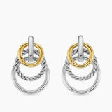 DY Mercer® Triple Ring Drop Earrings