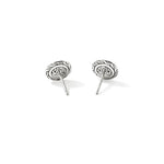 JH Essential Stud Earring, Gold, Sterling Silver, 10MM