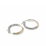 JH Essential Hoop Earring, Gold, Sterling Silver, 22MM