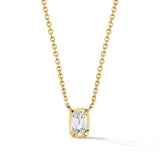 Bezel-Prong Cushion Pendant