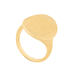 18K Yellow Gold Small Cocktail Ring