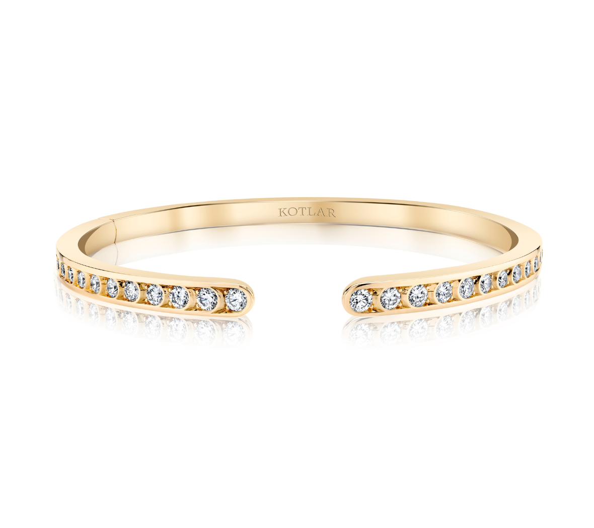 Harry Kotlar 18K Yellow Gold Diamond Bracelet