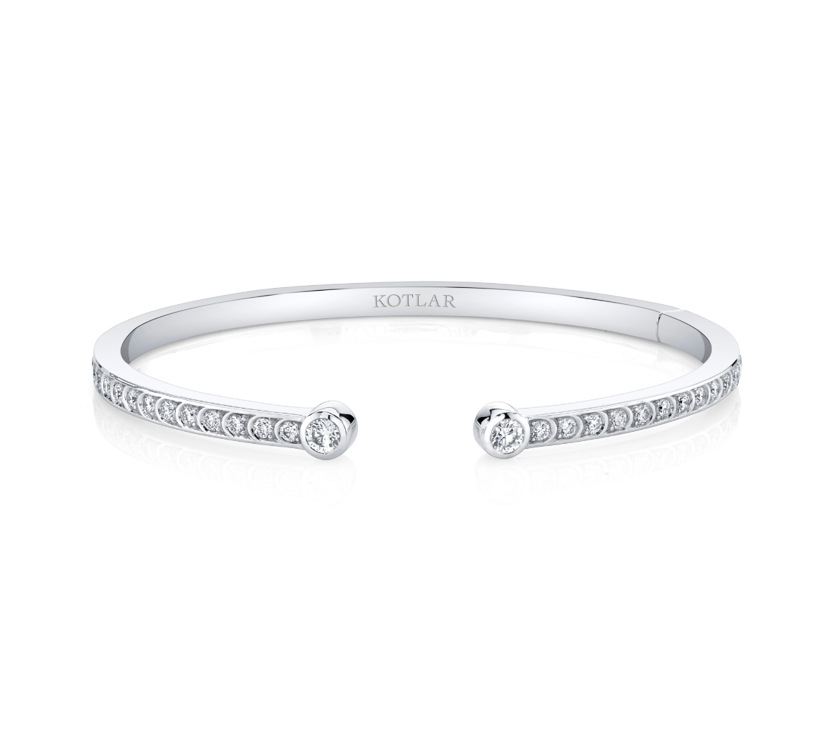 18K White Gold Diamond Bracelet