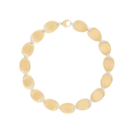 18K Yellow Gold Large Collar Necklace With Diamond Accents