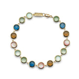 Flexible Bracelet 18k gold in Salvia