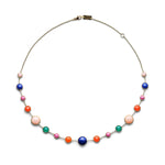Lollitini Short Necklace 18k gold in Festa