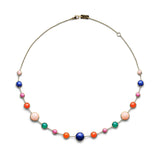 Lollitini Short Necklace 18k gold in Festa