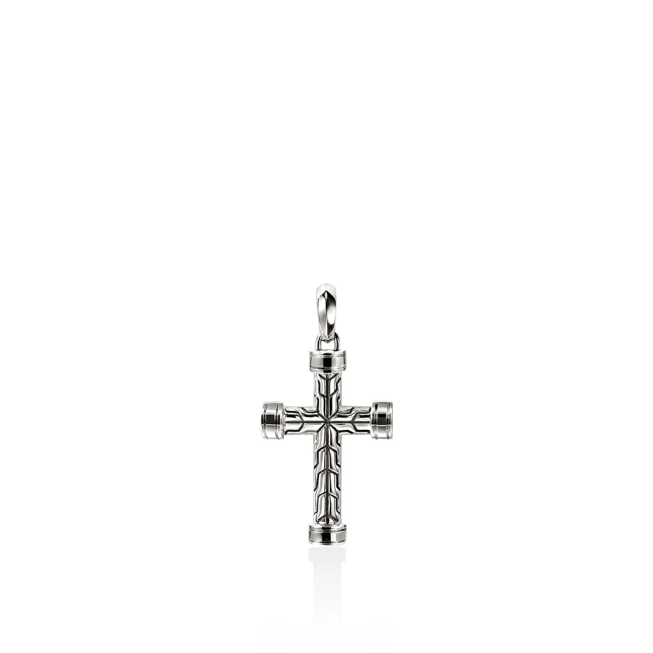 JH Essential Cross Pendant, Sterling Silver