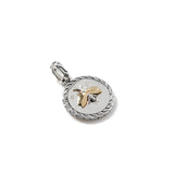 Firefly Pendant, Silver, Gold, Diamonds