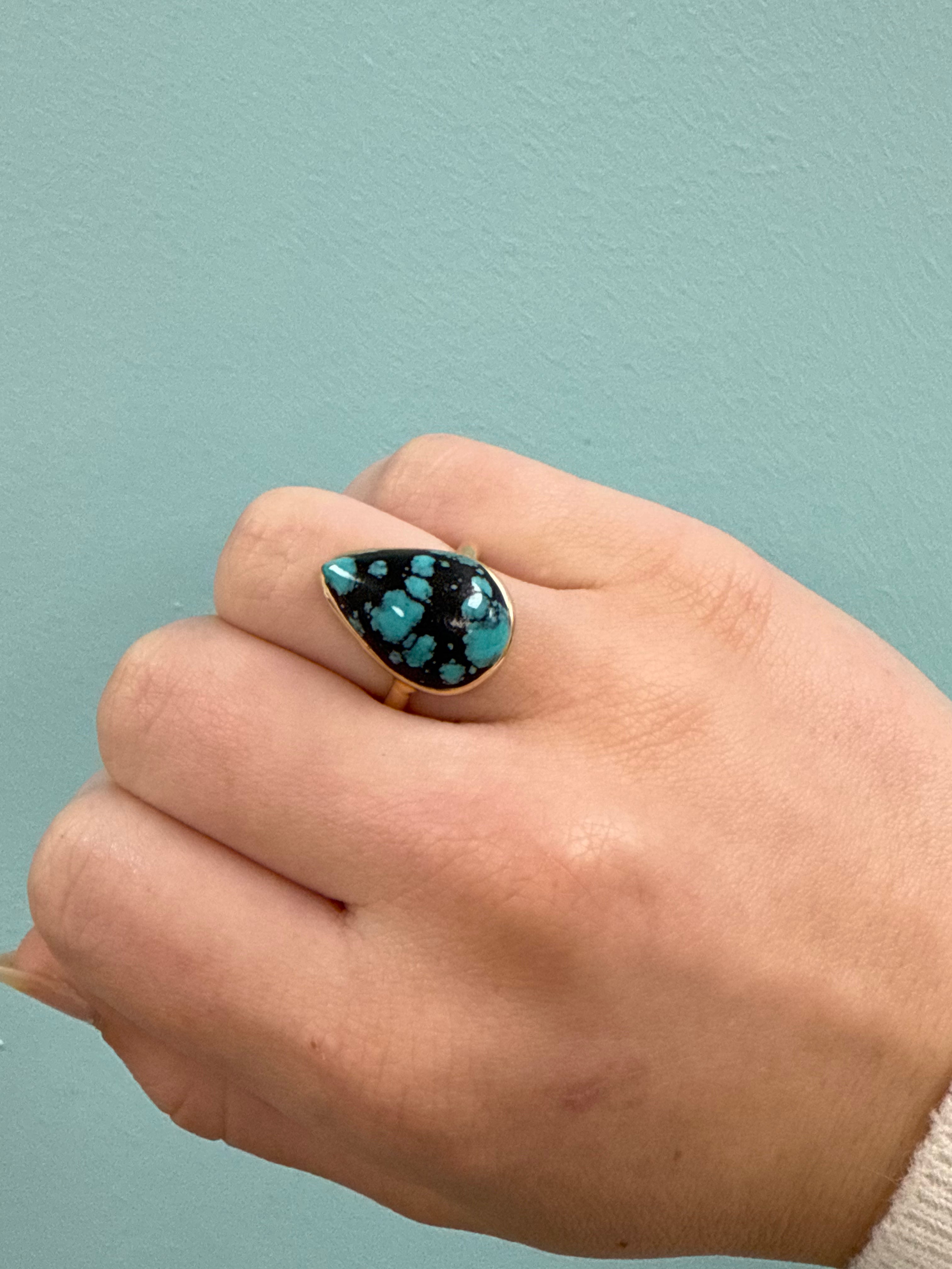Turquoise Elizabeth Ring