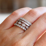 Darcy White Diamond Band