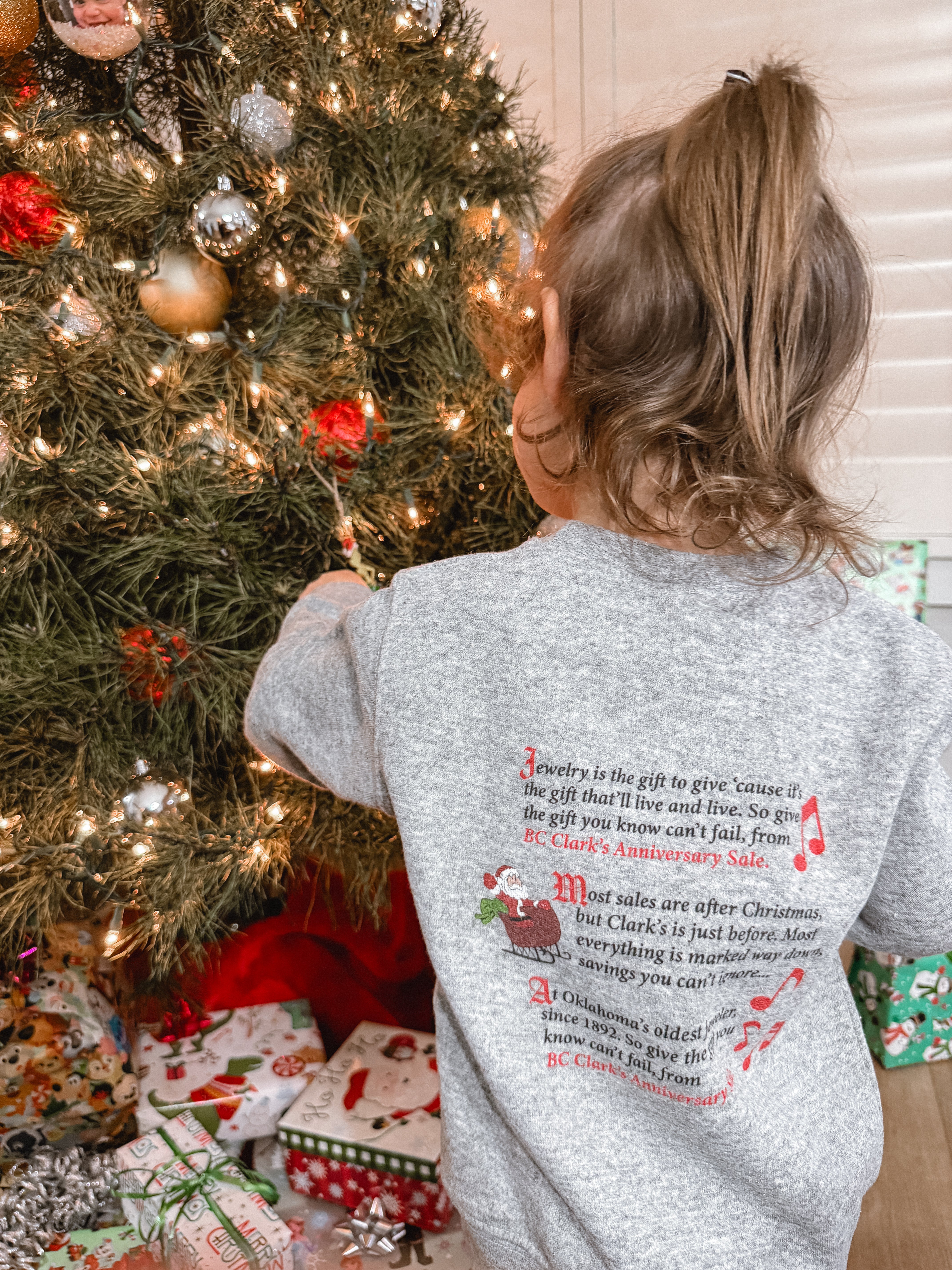 Jingle Sweatshirt Kids