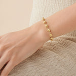 18K Yellow Gold Africa Bracelet