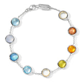 Lollipop 9-Stone Bracelet in Wildflower