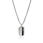 Icon 50 Black Onyx Tag Necklace