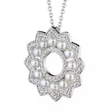 Belle Pearl & Diamond Pendant