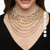 DY Madison® Chain Necklace in 18K Yellow Gold, 3mm