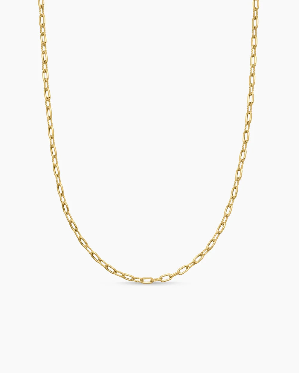 DY Madison® Chain Necklace 18K Yellow Gold, 3mm