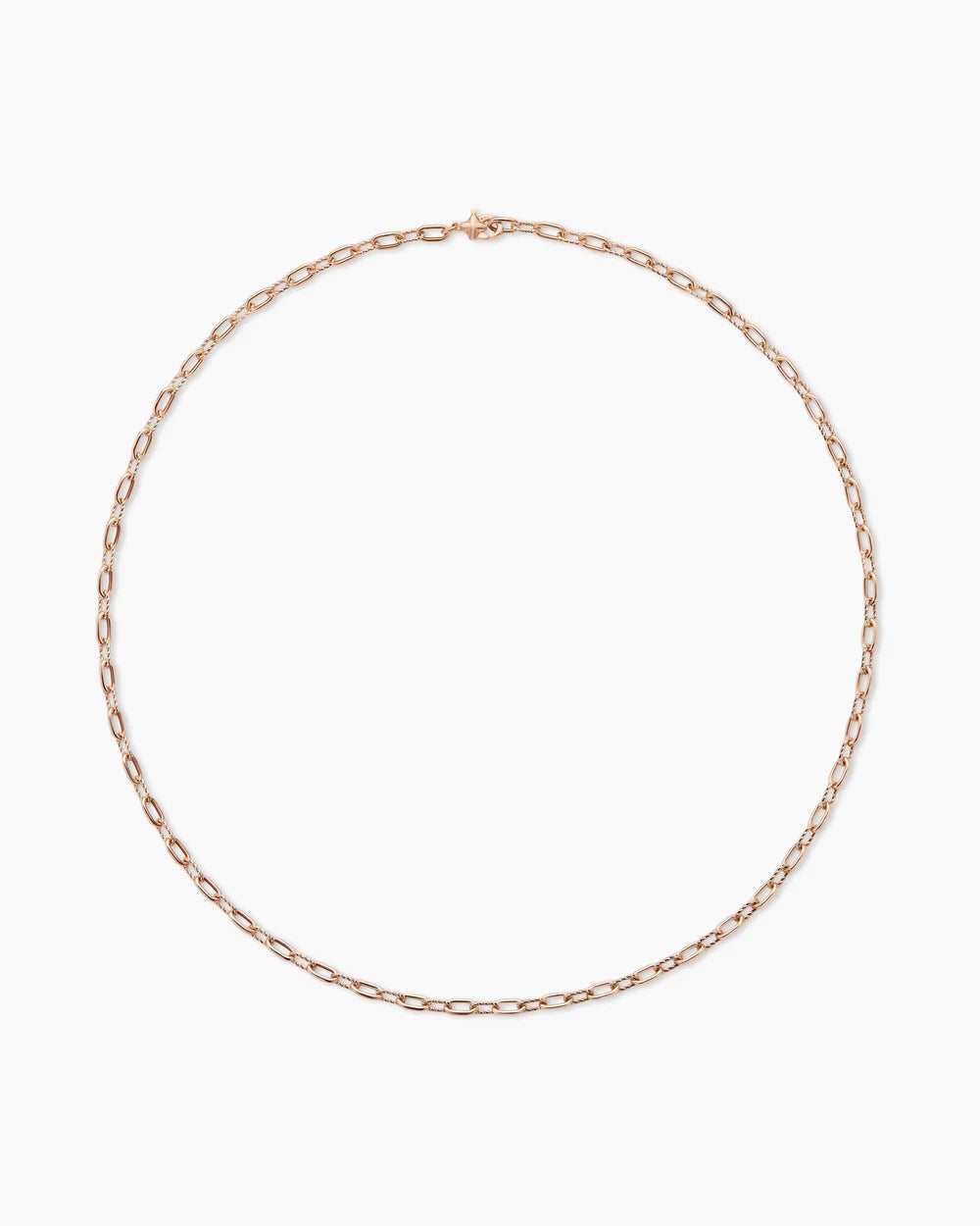 DY Madison® Chain Necklace in 18K Rose Gold, 3mm