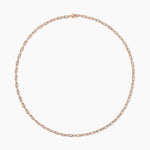 DY Madison® Chain Necklace in 18K Rose Gold, 3mm
