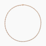 DY Madison® Chain Necklace in 18K Rose Gold, 3mm