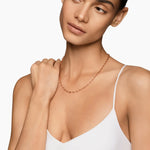 DY Madison® Chain Necklace in 18K Rose Gold, 3mm