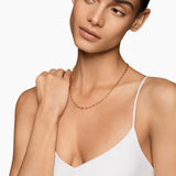 DY Madison® Chain Necklace in 18K Rose Gold, 3mm