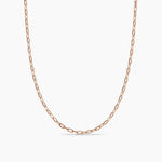 DY Madison® Chain Necklace in 18K Rose Gold, 3mm