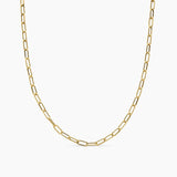 DY MADISON® CHAIN NECKLACE 18K Yellow Gold, 4mm