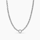 DY MERCER® PETITE CHAIN NECKLACE Sterling Silver, 4.5mm