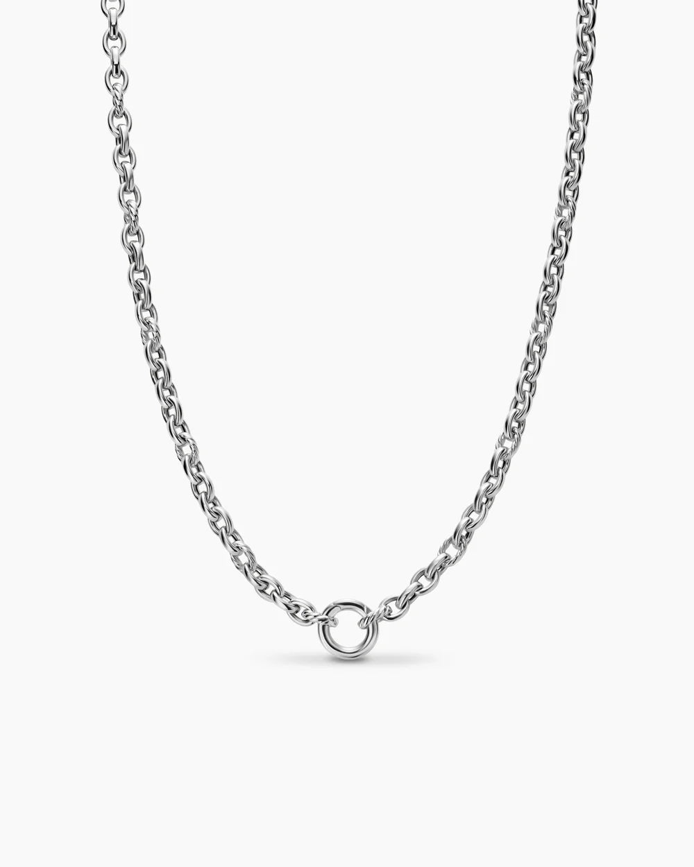 DY MERCER® PETITE CHAIN NECKLACE Sterling Silver, 4.5mm