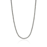 Heishi Necklace, Sterling Silver, 2.5MM