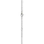 Surf Pendant Necklace, Sterling Silver, Pearl