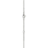 Surf Pendant Necklace, Sterling Silver, Pearl